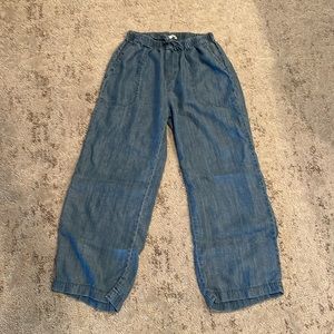 SPLENDID cropped lounge pants - small